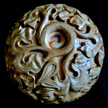 Lime Wood Ceiling Boss
