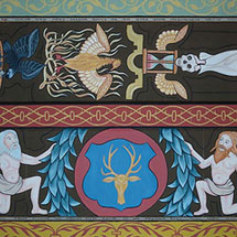Fairburn Tower Painted Ceiling